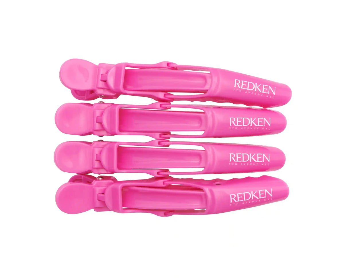 Redken Pink Alligator Hair Clips