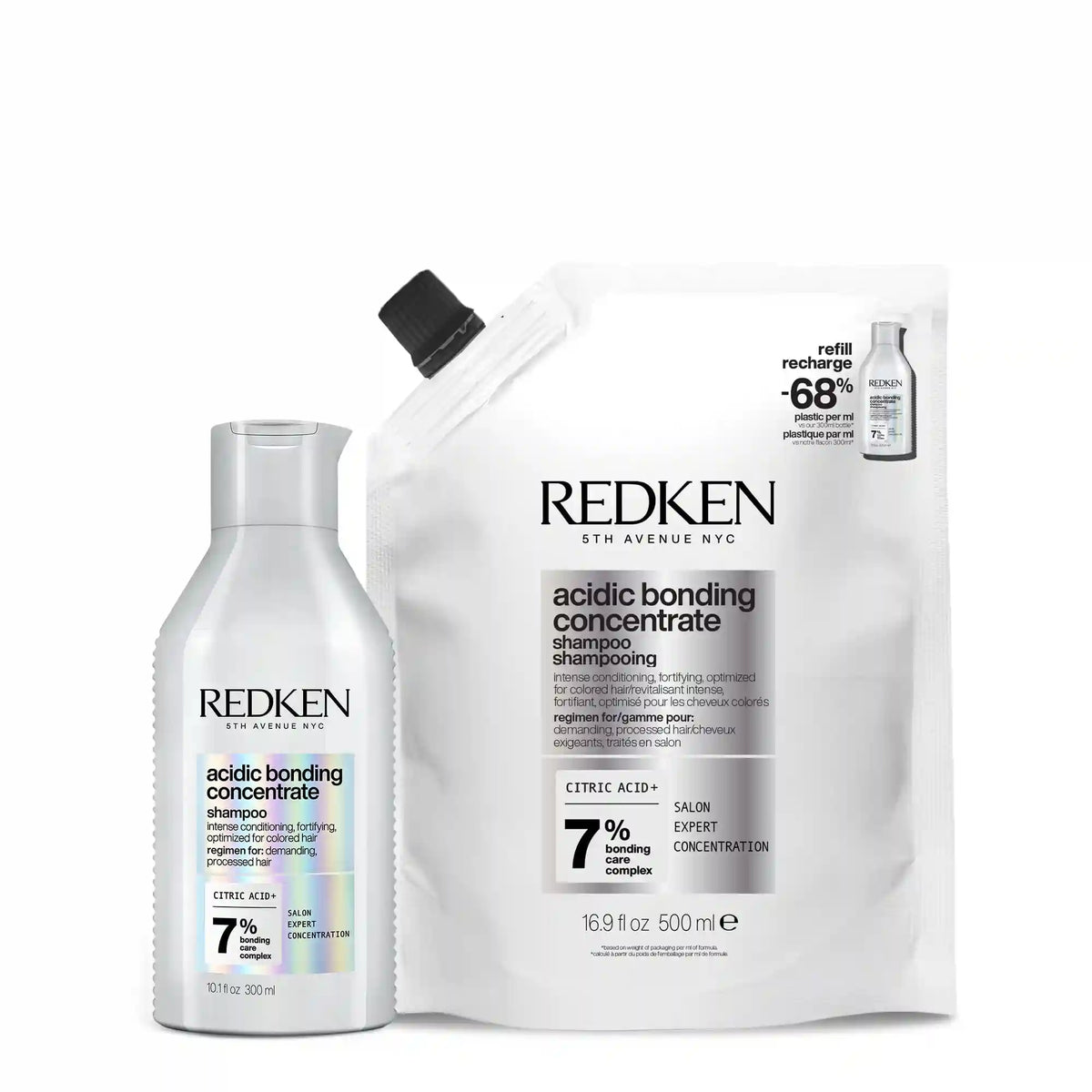 Acidic Bonding Concentrate Shampoo & Refill Duo